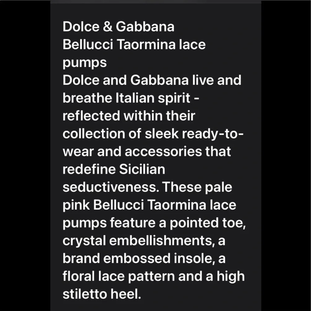 dolce & Gabbana lease crystal pumps - Picture 12 of 15